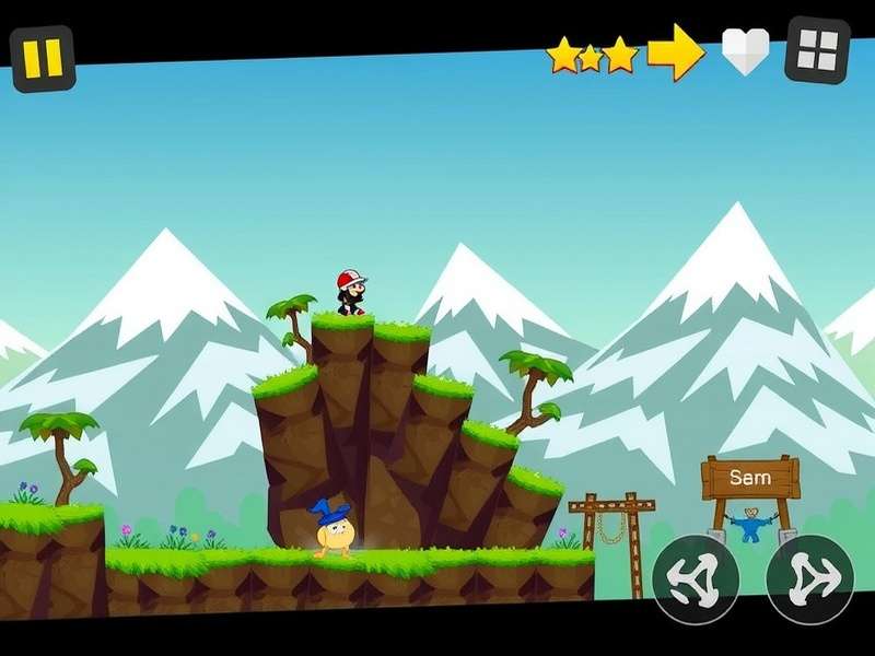 Ginger Summit Rush Gameplay Screenshot